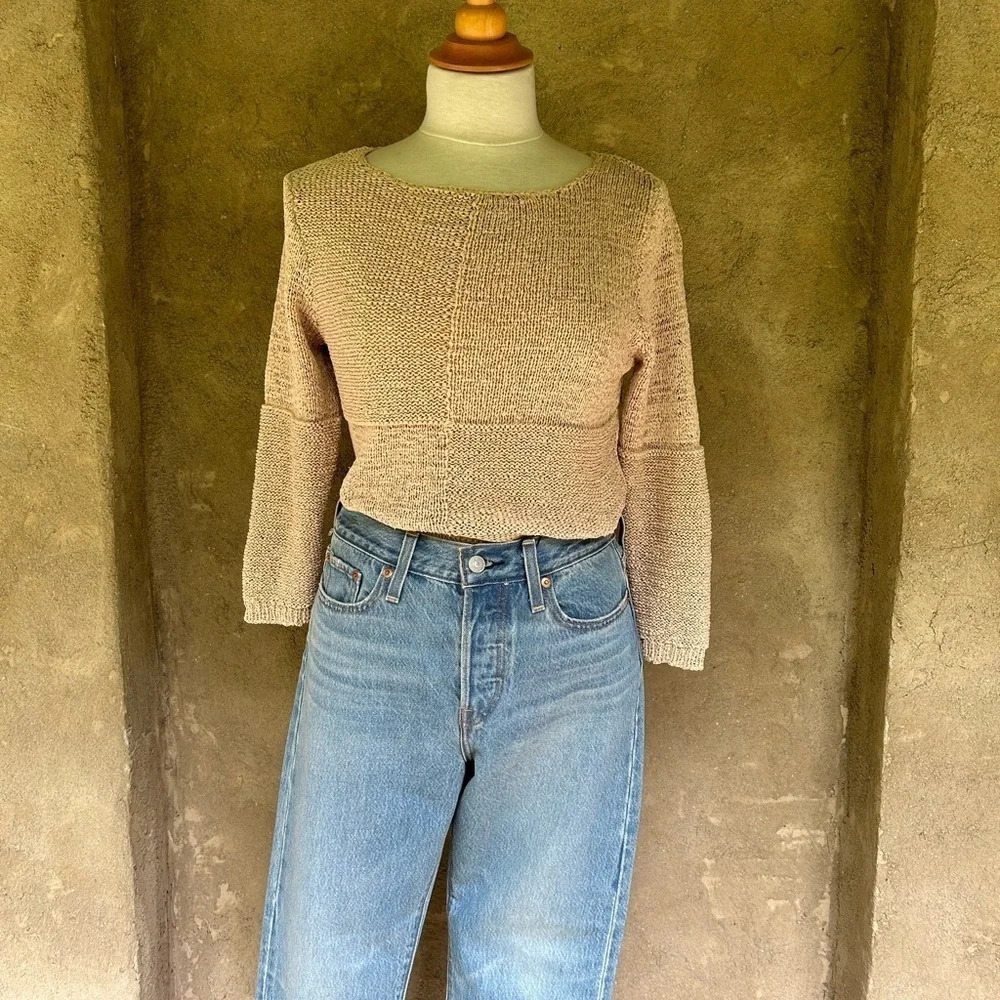 Light brown  long sleeve shirt
